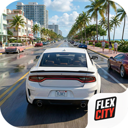 Flex City: Online RP Car Game icon