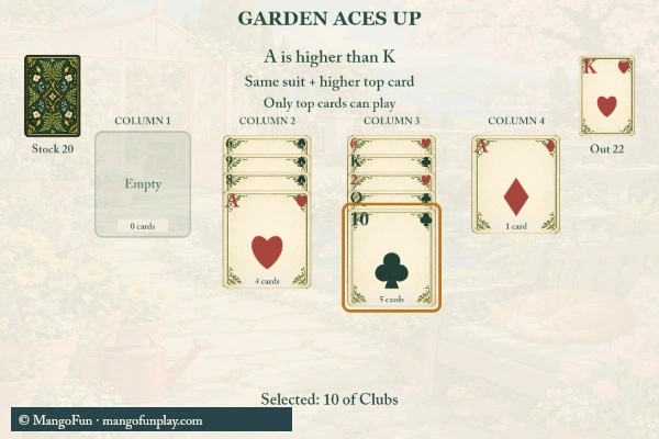 Garden Aces Up cover illustration