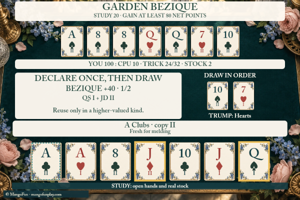 Garden Bezique cover illustration
