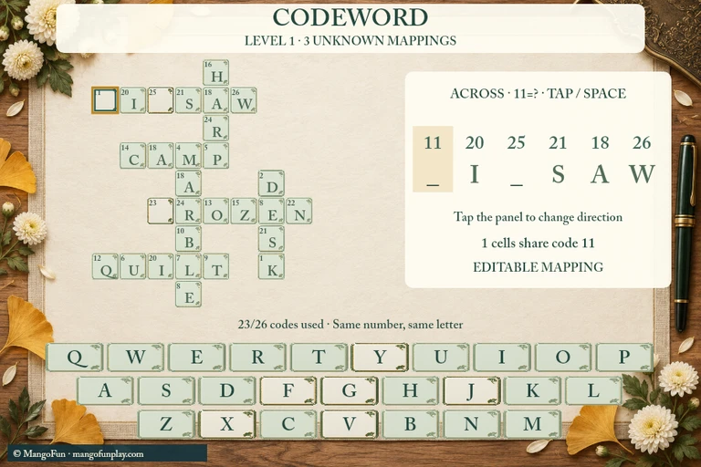 Codeword cover illustration
