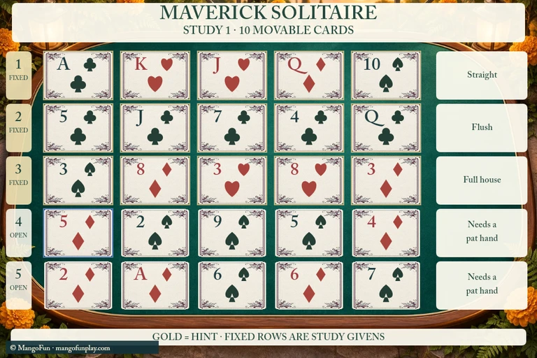 Maverick Solitaire cover illustration