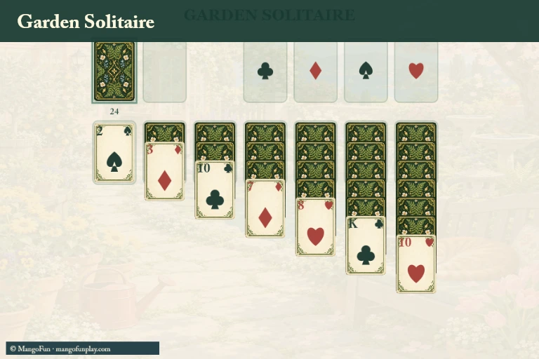 Garden Solitaire cover illustration