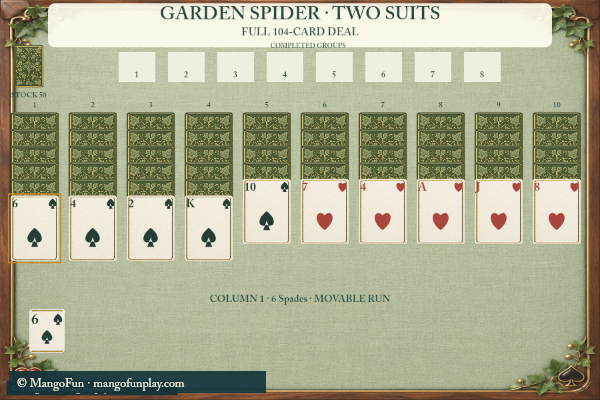 Garden Spider Two Suits cover illustration