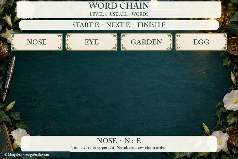 Word Chain cover illustration