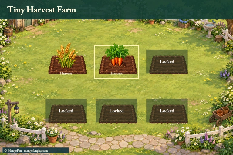 Tiny Harvest Farm cover illustration